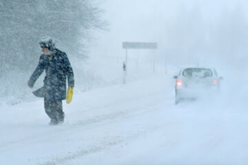 метелица, снег