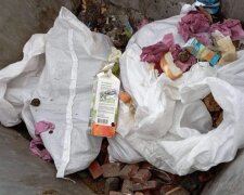 "Днепр – удивительный город": в мусорном баке случайно нашли мешок опасных предметов, фото