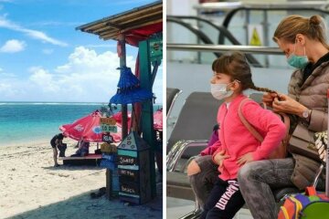 туристы, Бали