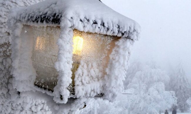 зима, мороз