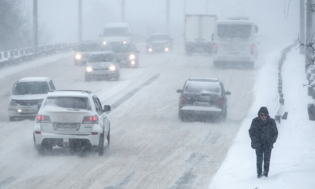 снег, мороз