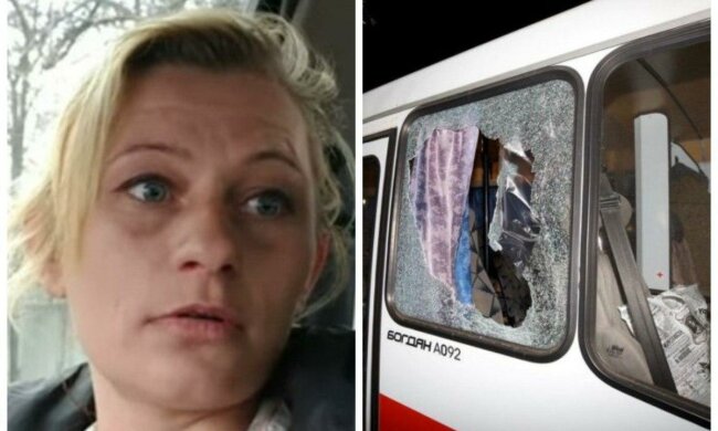 «Не стыдно»: швырявшая в Санжарах камни сделала заявление, но лучше бы молчала