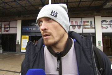Усик відправив зухвале послання Чісорі перед боєм, фото: "Потрібно людиною бути"