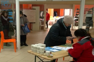 Безкоштовні продукти для ВПО та пенсіонерів у Запоріжжі