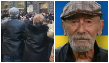 Прапор України і море людей: гримлять останні овації Вахтангу Кікабідзе, кадри прощання