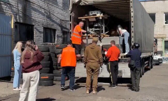 Гуманитарная помощь для пенсионеров в Полтаве