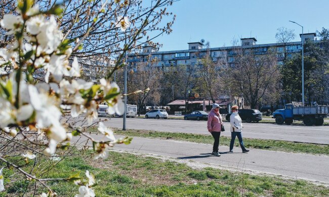 весна люди погода прогноз погоды апрель