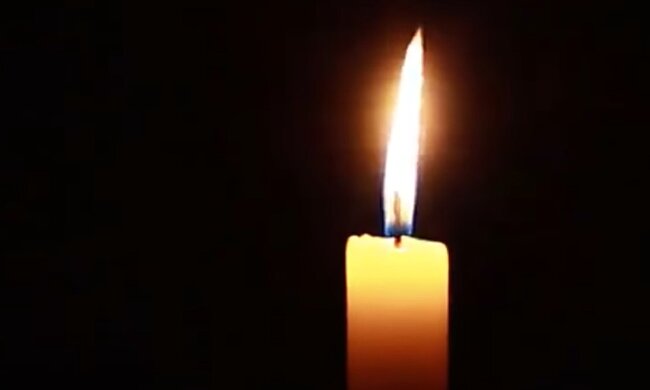 свеча, траур