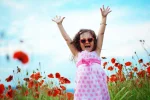 лето, радость, отдых, тепло, весна, ребенок, девочка