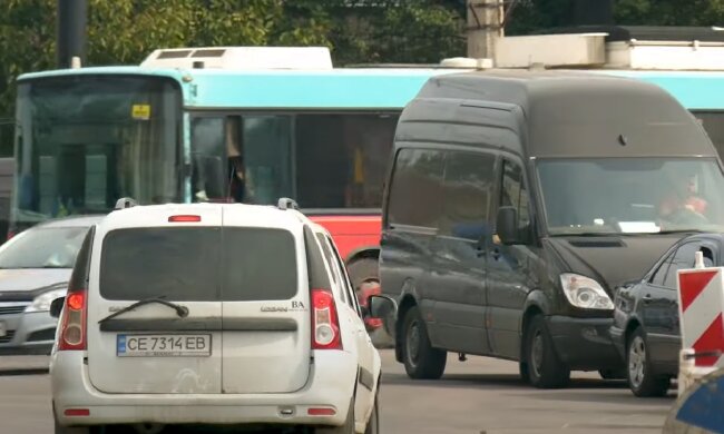 Обмеження руху транспорту в Києві