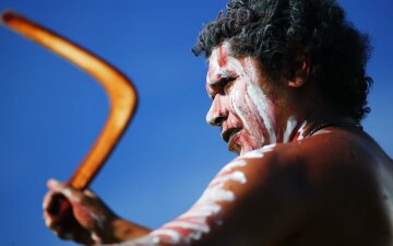 абориген австралия бумеранг история