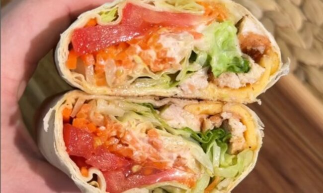 рецепт, скриншот Инстаграм