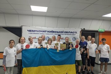 В Киевской области состоялся чемпионат по настольному теннису в рамках спортивной реабилитации