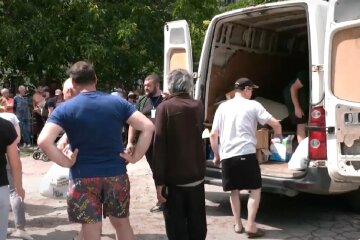 Гуманитарная помощь для пенсионеров в Николаевской области