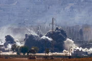 Syrian Kurds Battle IS To Retain Control Of Kobani
