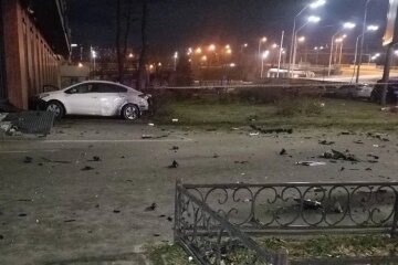 Жуткое ДТП в Киеве, столкнулись две иномарки: кадры с места событий