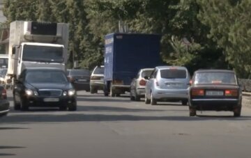 Ограничение движения транспорта в Ужгороде