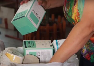 Безкоштовні продукти для ВПО та пенсіонерів у Запоріжжі