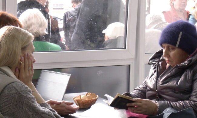 Гуманитарная помощь для пенсионеров в Виннице