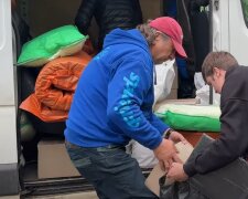 Гуманитарная помощь для пенсионеров в Харьковской области