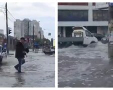 Стихия c градом и ливнями обрушилась на Одесчину: кадры затопленных улиц