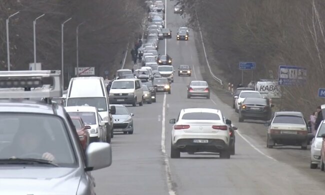 Ограничение движения в Ужгороде