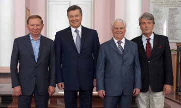Leonid Kuchma, Viktor Yanukovych, Leonid Kravchuk, Viktor Yushchenko