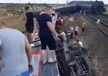 катастрофа на залізниці РФ