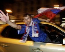 Russia Celebrates Gold Medal Win After 2008 IIHF World Championship