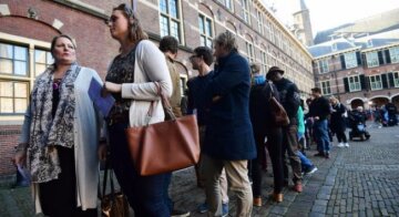 Рекордная явка: как голосовали в Нидерландах — фото