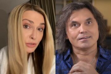 Чоловік Сумської Борисюк почав різко смикатися прямо за обідом, артистка налякана: "Вітасик, ти що"