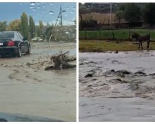 Стихія обрушилася на Одещину, відео: "вулиці перетворилися на брудні річки"
