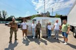БФ молодежной инициативы Надежда и EDG-group передали помощь  бригаде Национальной гвардии Украины «АЗОВ»