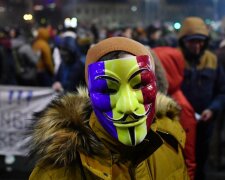 Румыния, протесты, коррупция