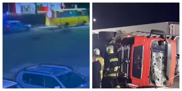 Вантажівка зі щебенем могла врізатися в автобус: пасажир вчасно закричав "стій"