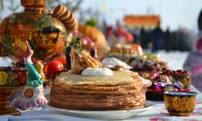 масленица, блины