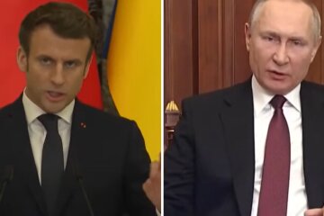 Эммануэль Макрон, Владимир Путин