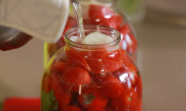 мариновані помідори, рецепт