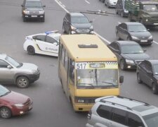 Ограничение движения транспорта в Киеве