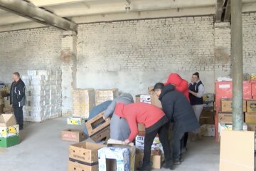 Гуманитарная помощь пенсионерам в Кировоградской области