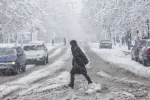 зима, метель