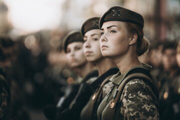 армия, женщина