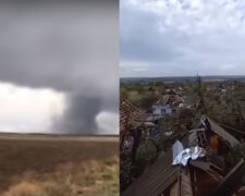 Разрушительный торнадо несется по Украине, стихия рушила все на своем пути: кадры последствий