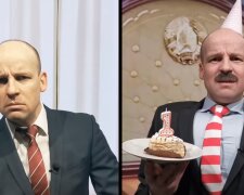 Великий из "Квартал 95" показал пародию, как Лукашенко "поздравлял" Путина с годовщиной войны: видео