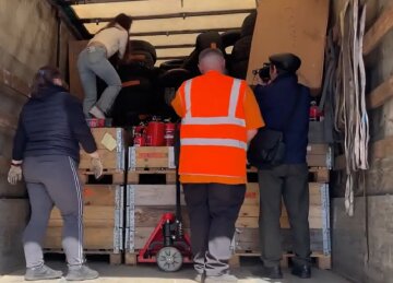 Гуманитарная помощь для пенсионеров в Киеве