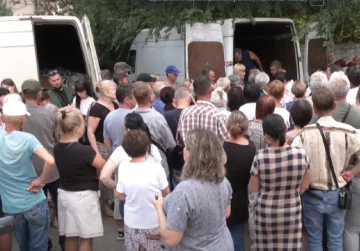 Гуманітарна допомога для пенсіонерів у Харківській області