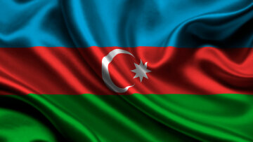 Азербайджан флаг