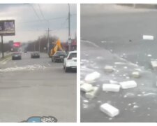 "Будьте осторожны": в Харькове на дороге произошло ЧП, водителям приходится объезжать