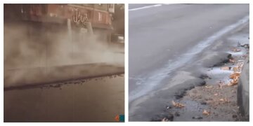 Укладали і в дощ, і в мороз: новий асфальт поплив у Харкові, відео