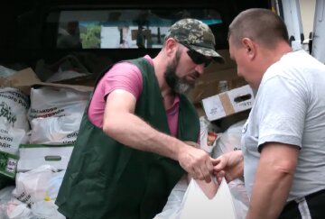 Безкоштовні продукти для пенсіонерів у Харківській області